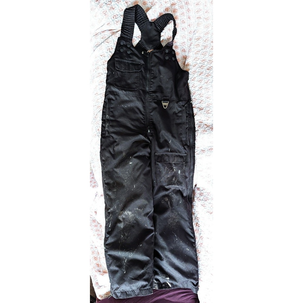Womens coldwave snowmobile Work Winter bibs overall pants insulated M Black